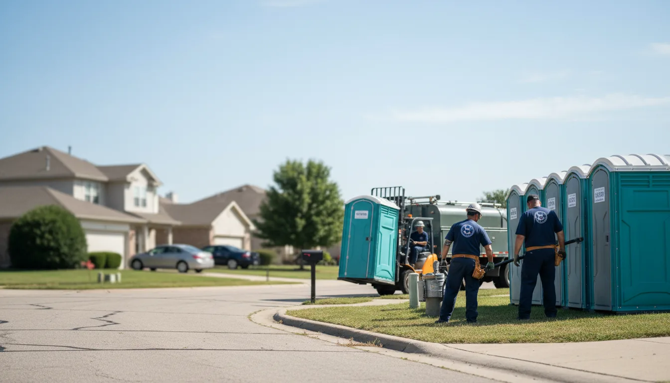 Porta Potty Rental in Four Lakes, WA near me